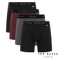 Ted Baker Men's Premium Cotton Stretch Boxer Shorts 4-Pack. image 1