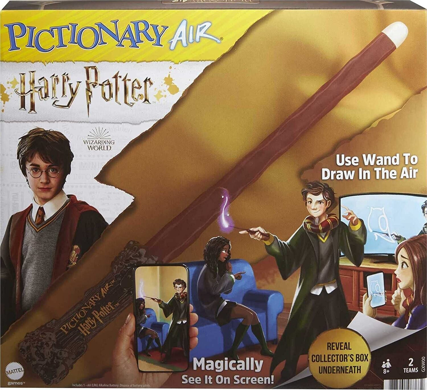 Pictionary Air Harry Potter Family Drawing Game image 0