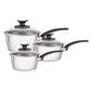 Tramontina Stainless Steel Saucepan Set, 3 Piece image 1