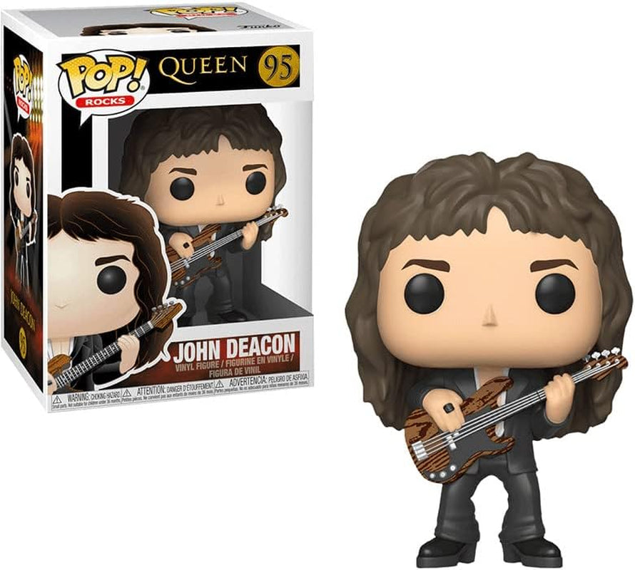 POP! Vinyl: Rocks: Queen: John Deacon - Collectable Vinyl Figure - Gift Idea - Official Merchandise - Toys for Kids & Adults - Music Fans - Model Figure for Collectors and Display