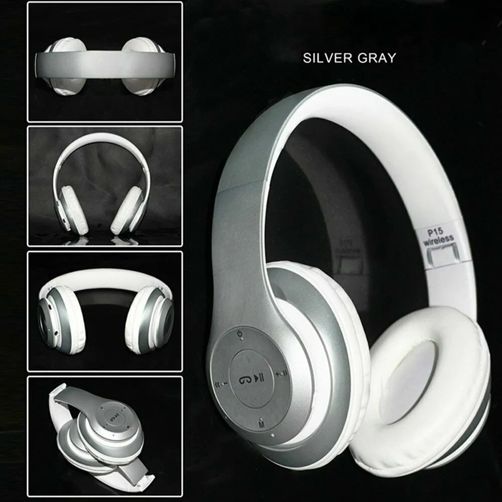 Bluetooth Headphones Wireless Foldable Stereo Earphones image 3