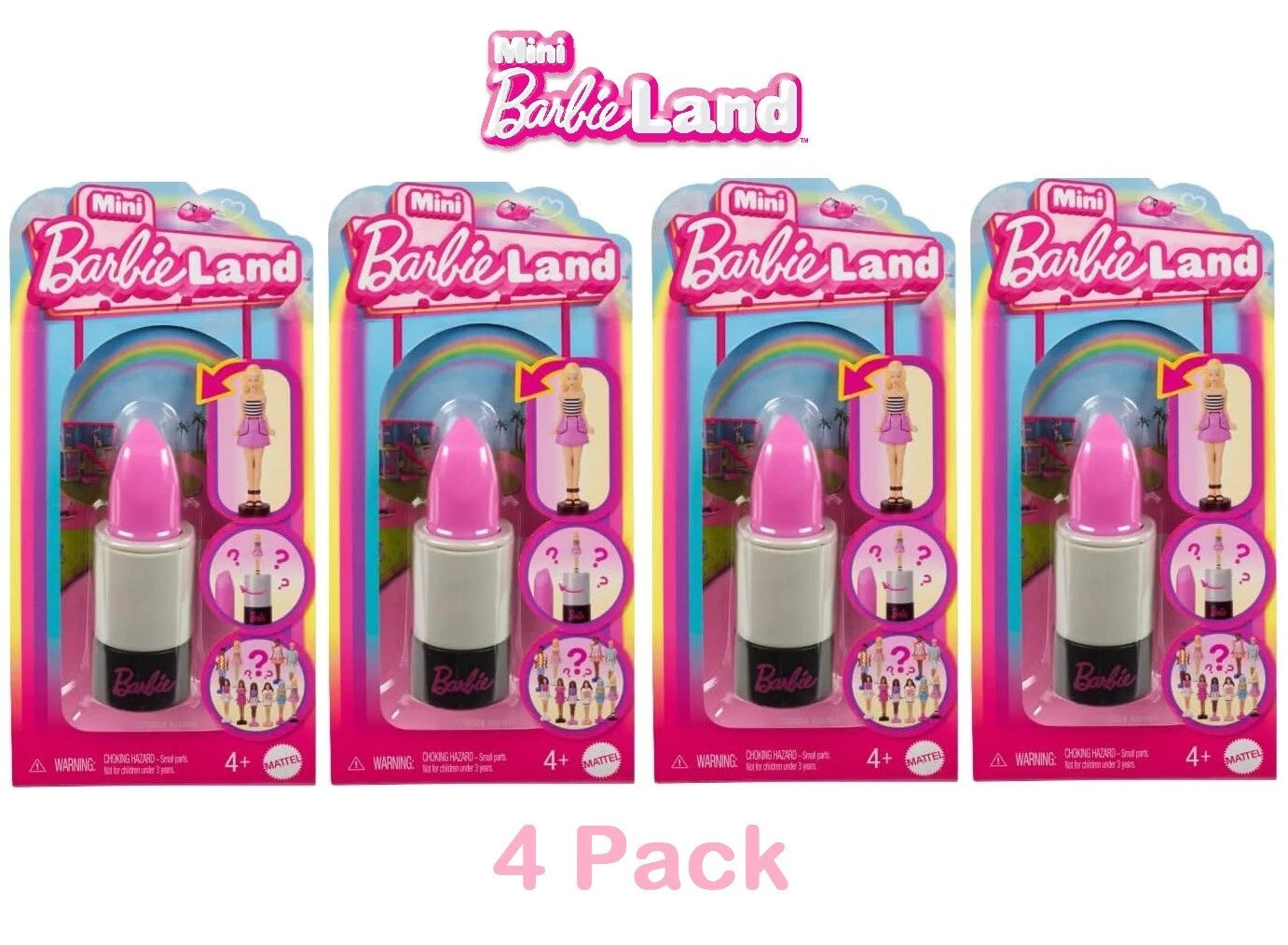 Mini BarbieLand Fashionistas Dolls in Lipstick Tube image 8
