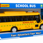 Grand autobus scolaire jaune