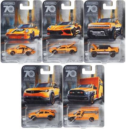 Matchbox 70th Anniversary Moving Parts Vehicles Assortment image 0