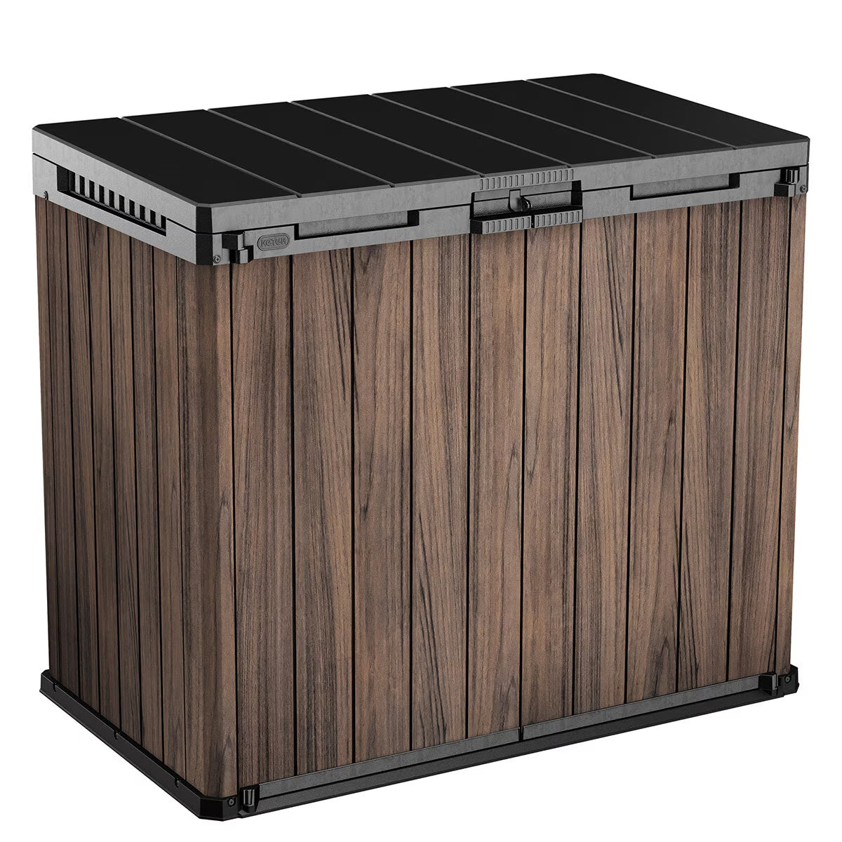 Keter Rosewood 4Ft 7" X 2Ft 8" (1.4 X 0.82M) 1,150 Litre Horizontal Storage Shed