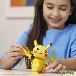 MEGA Pokémon Building Toy Kit Pikachu (211 Pieces) With 1 Action Figure image 1