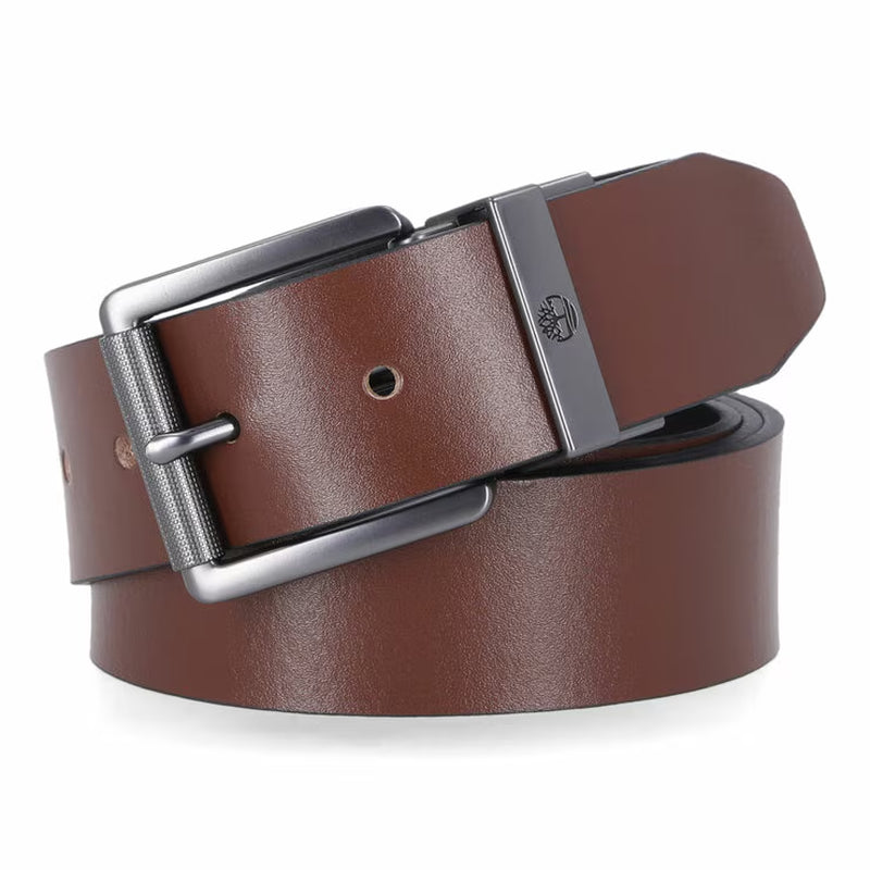 Timberland Men'S Reversible Leather Belt in Black/Brown
