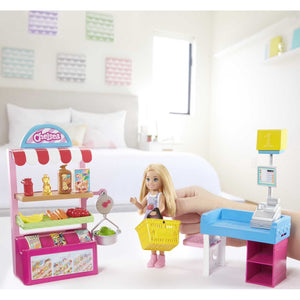 Barbie Chelsea peut servir de stand de snacks