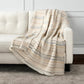 Life Comfort Reversible 100% Cotton Gauze Throw in 4 Colours, 127 X 162 Cm