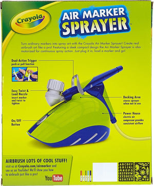 Crayola Air Marker Sprayer Airbrush Kit image 1