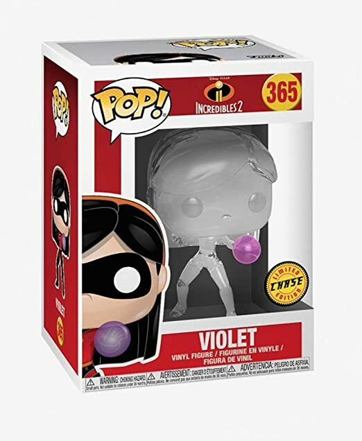 Funko POP! Chase Disney the Incredibles 2 Violet Chase Rare image 1