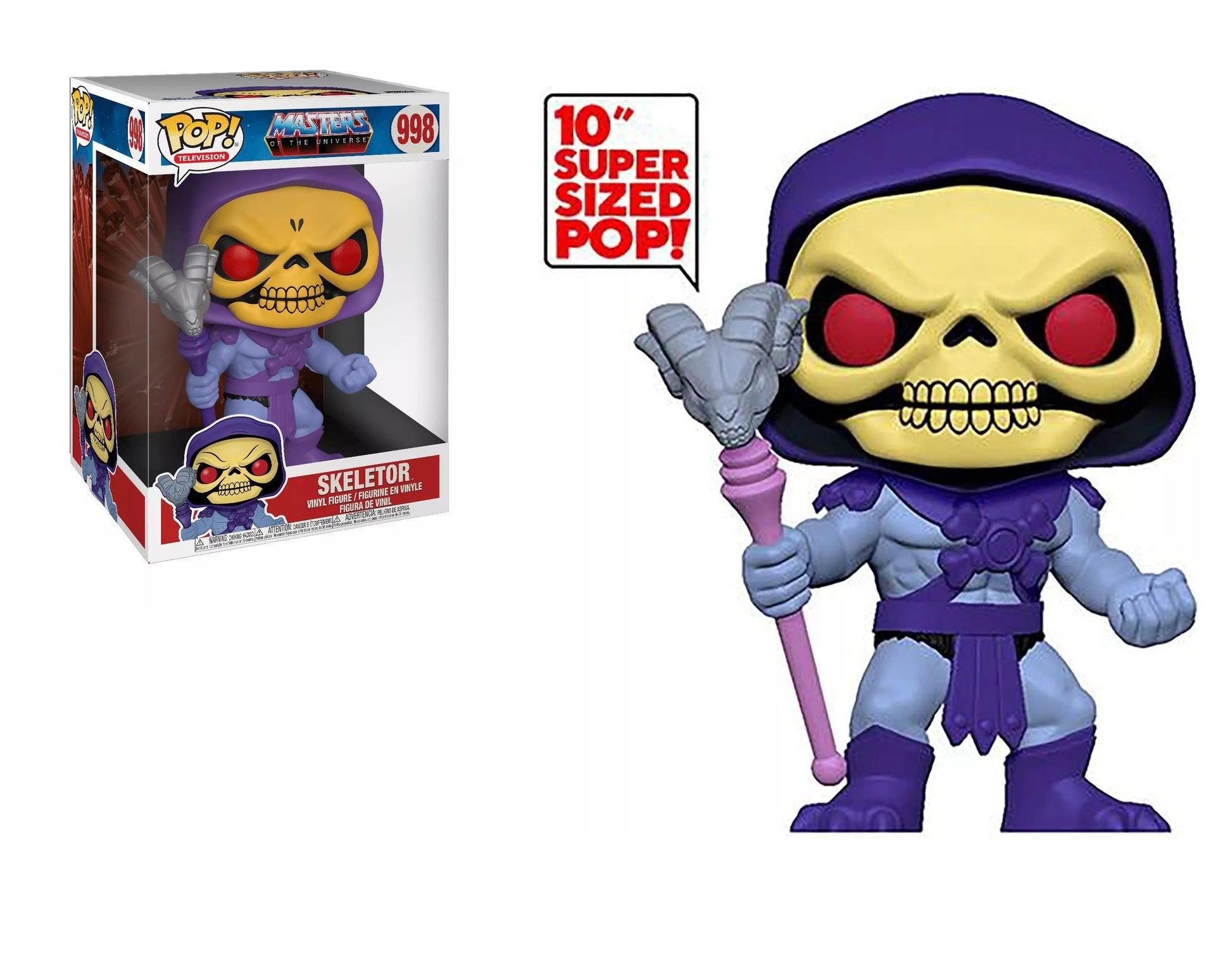 Funko Pop! Animation: Masters of The Universe - 10 Inch Skeletor image 0
