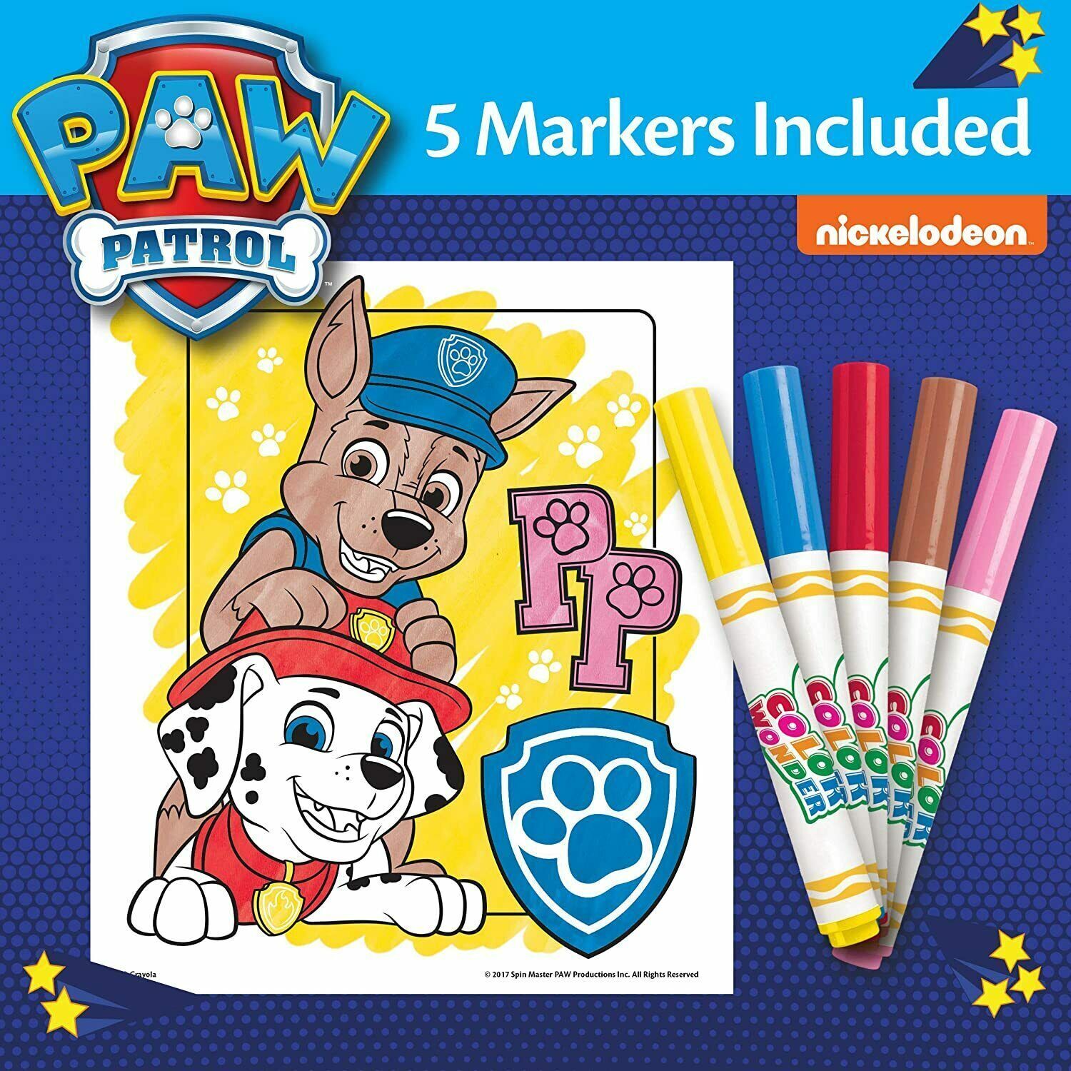 Crayola Paw Patrol Super Paws Color Wonder image 5