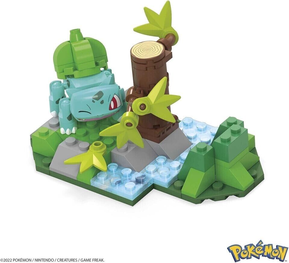 MEGA Pokemon Building Toy Kit, Bulbasaur's Forest Fun image 1