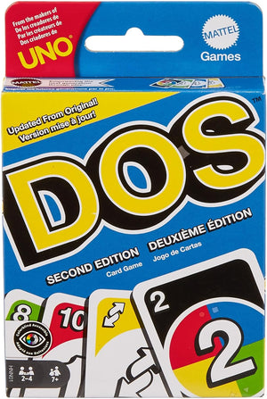 UNO DOS Second Edition Card Game for Family Nights – Updated Rules for Families image 0