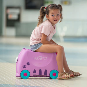 Trunki Ride on Hardside Case, Cassie the Cat image 1