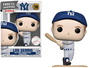 Funko POP! MLB Legends: Lou Gehrig – NY Yankees Baseball image 0