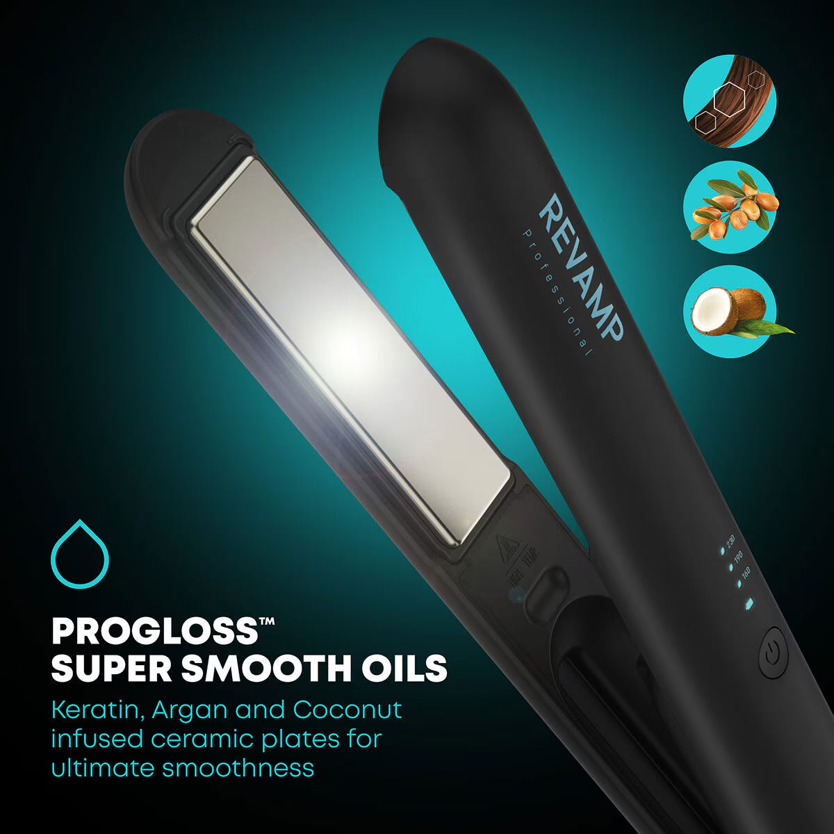 Revamp Igen Progloss Cordless Ceramic Hair Straightener, ST-2750-EU2 image 4