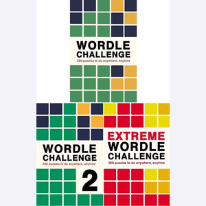 Wordle Challenge Game X3 Book Collection by Ivy Press image 0