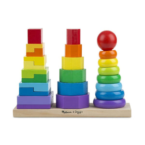 Melissa & Doug Geometric Stacker image 1
