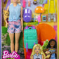 Barbie Malibu Doll & 10+ Accessories, Camping-Theme Set with Puppy, Sleeping Bag image 0