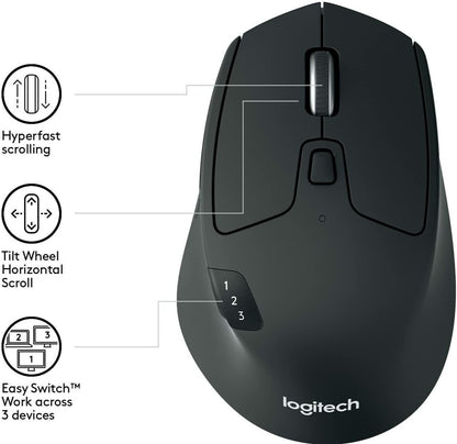 Logitech Wireless Mouse Multi Device M720 image 0
