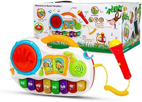 Play Baby Piano With Sing Along Mic & Tap Drum image 0