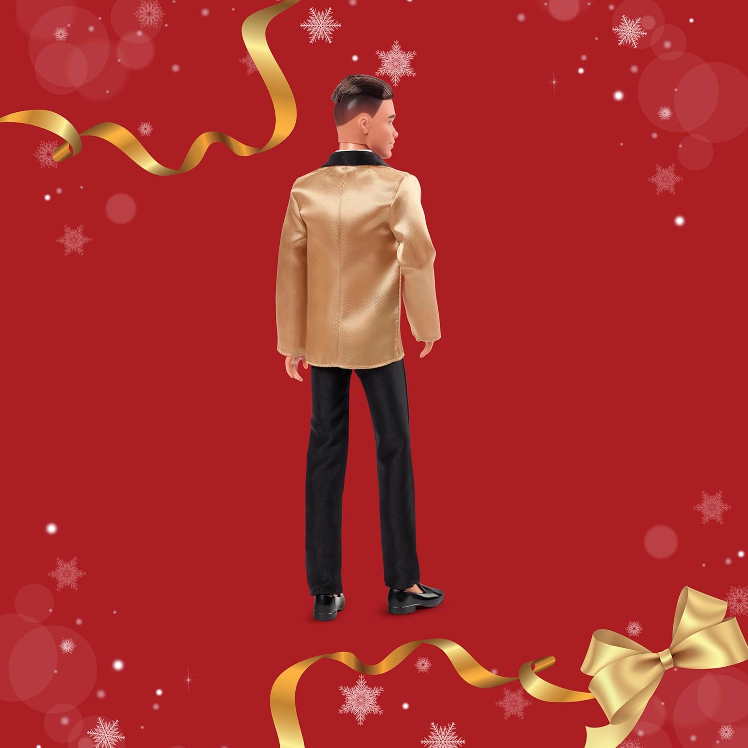 Barbie Signature 2025 Holiday Light Brown Hair Ken Collectible Fashion Doll image 3