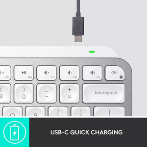 Logitech MX Keys Mini Wireless Illuminated Keyboard for Business US Layout image 1