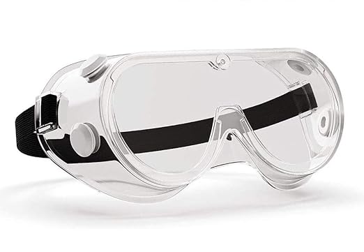 Manissa Safety Goggles, Sealed, Anti-Fog (Pack of 10 Pieces) image 0