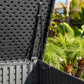 Lifetime 6Ft 2" X 3Ft 4" (1.9 X 1M) Horizontal 2,190 Litre Storage Shed in Grey - Model 60464E
