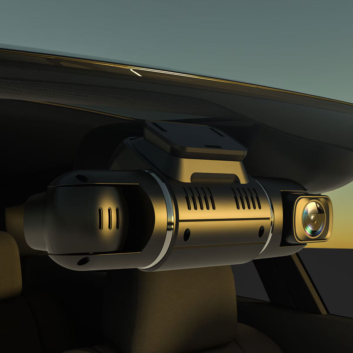 Rexing V2 Pro AI Dash Cam with 3 Channel Recording Front/Cabin/Rear image 2