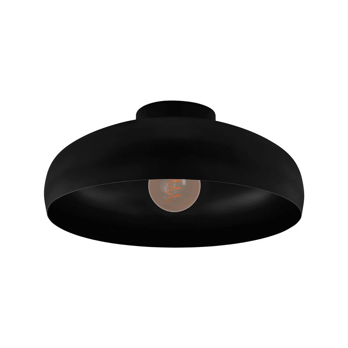 Eglo Mogano Ceiling Light in Black 16" (40Cm) image 0