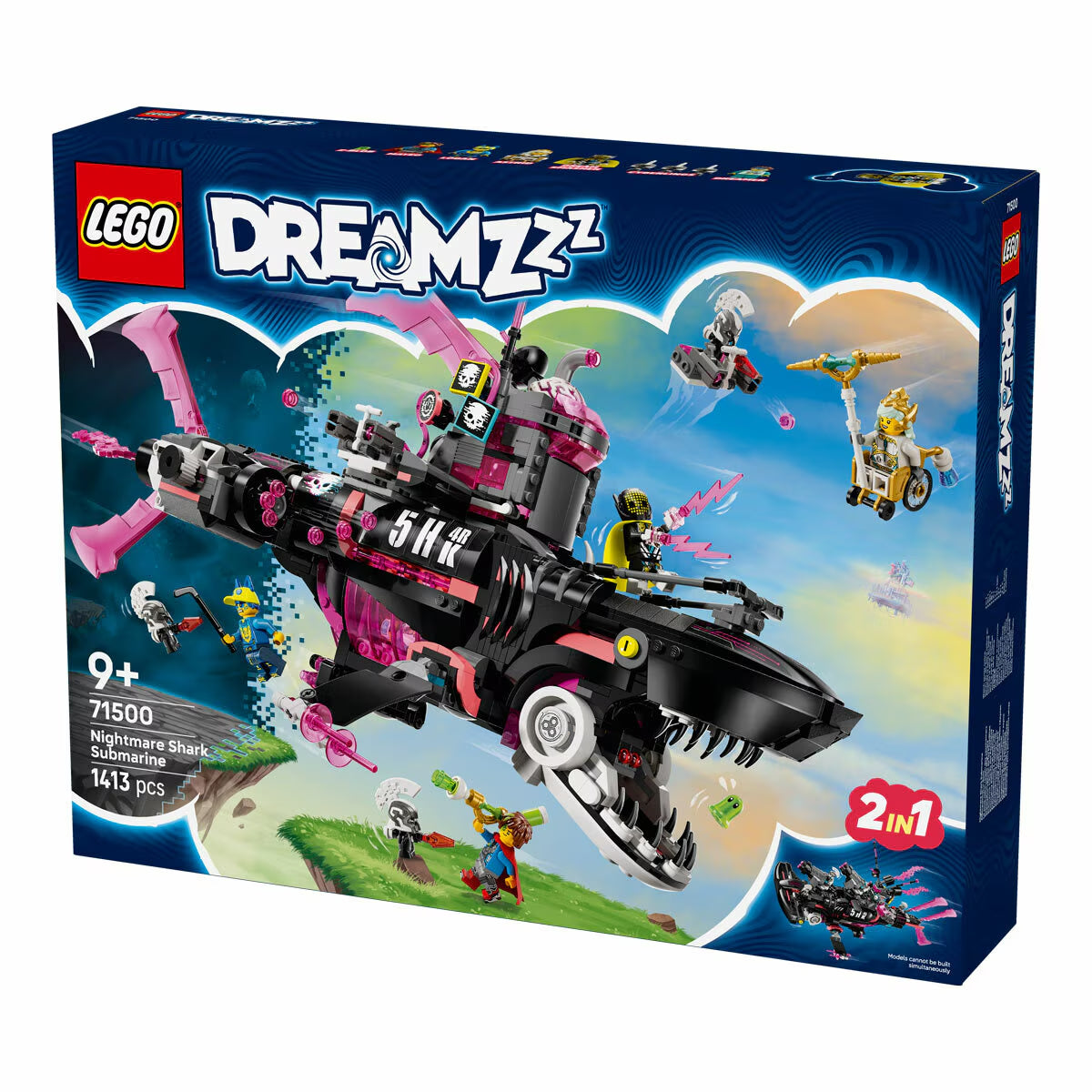 LEGO Dreamzzz Nightmare Shark Submarine - Model 71500 (9+ Years) image 6