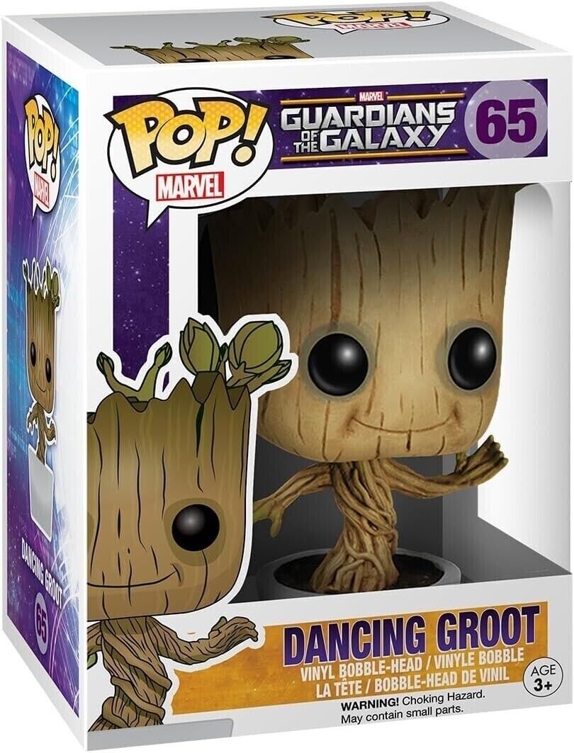 Funko Pop! Marvel Guardians of the Galaxy Dancing Groot image 0