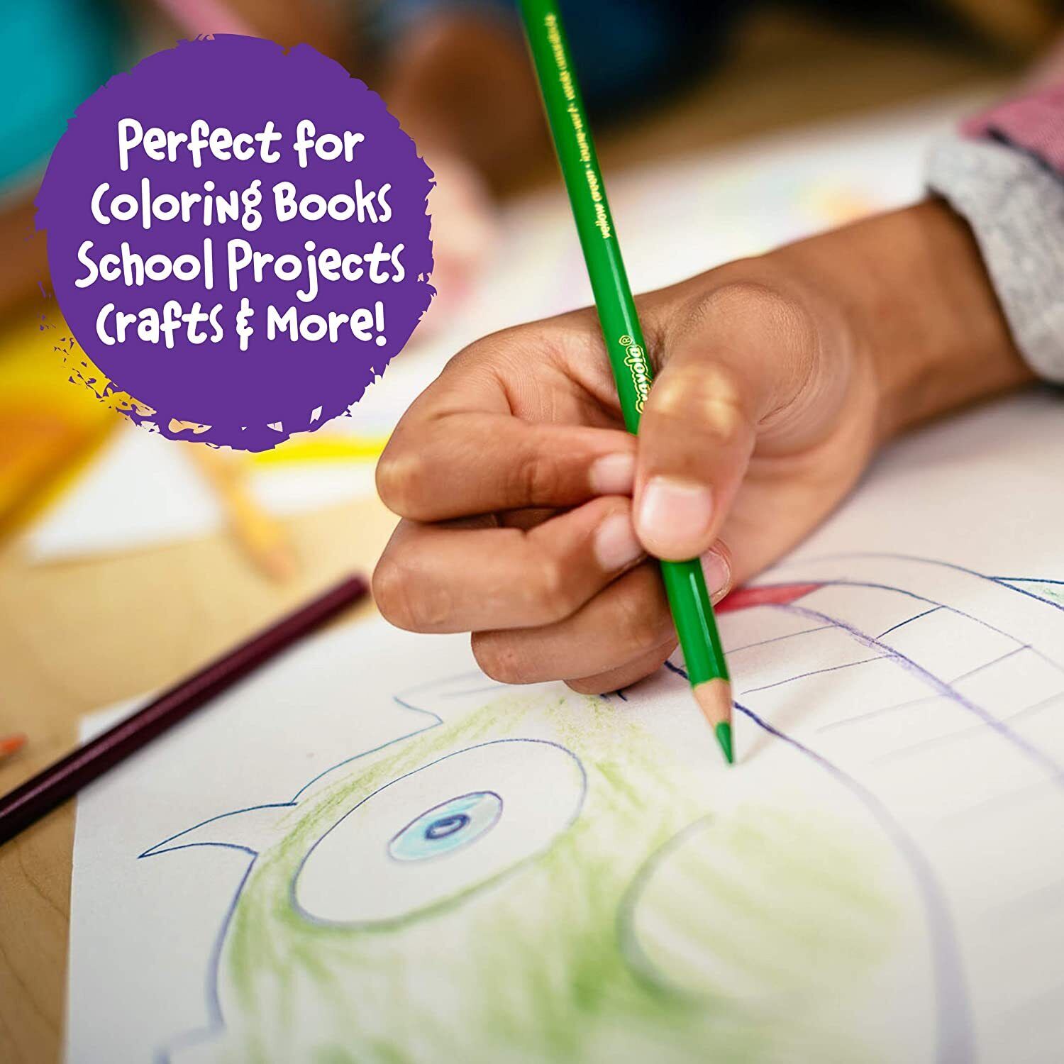 Crayola Colored Pencils Art Tools 50 Count image 6