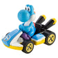 Hot wheels Mario Kart Light-Blue Yoshi Standard Kart image 1