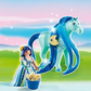 Playmobil Princesse Bluebell avec cheval coiffeur 6169