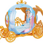 Disney Princess Cinderella Rolling Gold Carriage & Horse