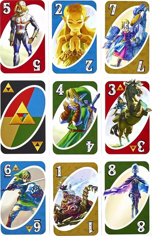 UNO Le jeu de cartes La Légende de Zelda