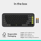 Logitech POP ICON Keys Wireless Bluetooth Keyboard