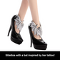 Poupée de collection Elvira de Monster High – Tenue en similicuir noir