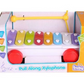 Jouer au xylophone musical à tirer pour bébé