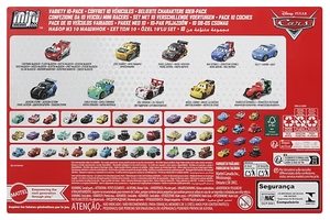 Coffret de 10 véhicules miniatures Disney Cars Mini Global Racers Cup