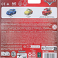 Disney Pixar Cars Mini Racers 3-Pack | Sally, Luigi & Mater | 1:87 Die-Cast