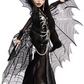 Poupée de collection Elvira de Monster High – Tenue en similicuir noir