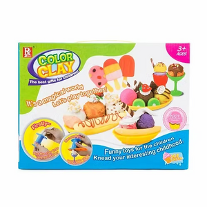 Pâte à modeler, kit de pâte à modeler pour créer un présentoir à desserts