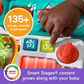 Chariot à goûter 4 en 1 Fisher-Price, jouet éducatif pour bébés