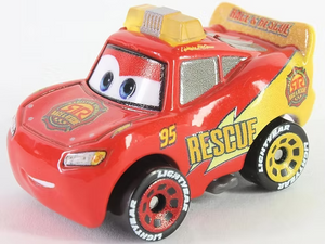 Coffret de 3 mini-voitures Disney Pixar Cars : Flash McQueen, Chick Hicks et le shérif