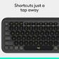 Logitech POP ICON Keys Wireless Bluetooth Keyboard